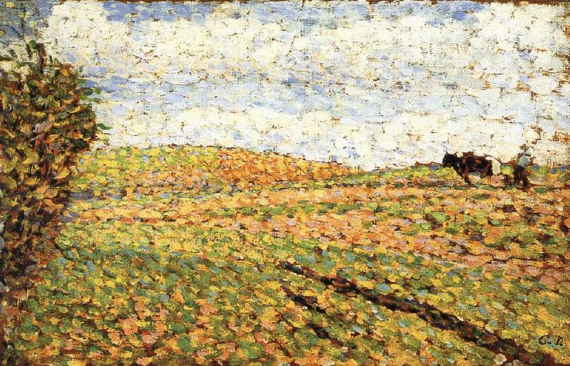 Camille Pissarro Fields oil painting image